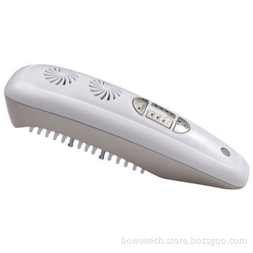 Photon Laser Comb for Hair Growth with Electric Current Accelerating Blood Circulation, Hair Growth